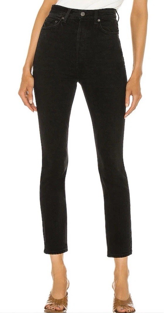 GRLFRND Piper Super High Rise Stretch Slim in Hollywood Heights