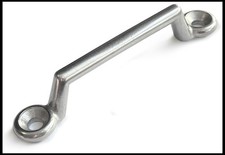 Vintage Car Footman Loop Tiger Boot Staple For 38mm Strap Stainless Steel 316 A4