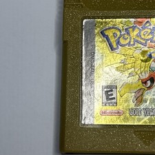Pokemon Gold Version (Nintendo Game Boy Color, 2000)