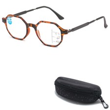 Trendy Polygon Multifocus Reading Glasses Computer Readers Multifocal Eyeglasses