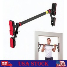 Pull Up Bar for Doorways, No-Drill Adjustable...