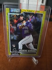 2026 Topps Series 1 Warming Bernabel RC GOLD HOLO FOIL SP/399 Colorado Rockies💥