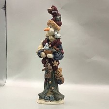 Vintage Boyd’s Bears & Friends Robin Snowbird Lover Figurine Folkstone 1996