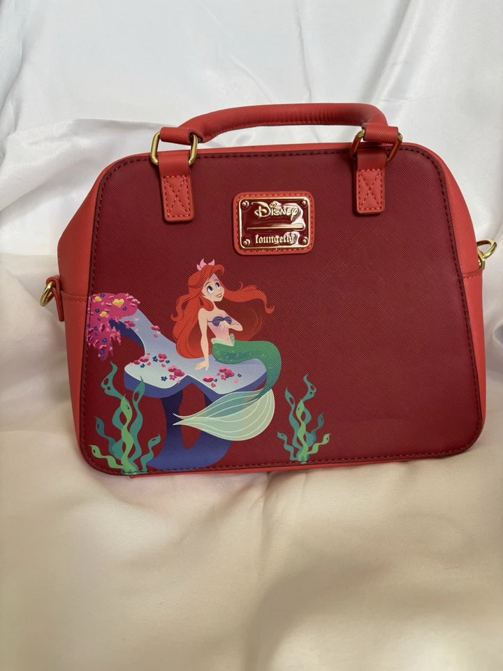 Loungefly Disney Ariel The Little Mermaid 35th Anniversary Crossbody Bag - Image 2 of 3