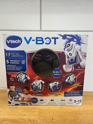 VTech V-Bot Roboter 5in1 Motorisierten Funktionen Missionen Spaß