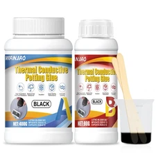 WANJAO Electronic Potting Compound, Thermally Conductive Epoxy Thermal Adhesi...