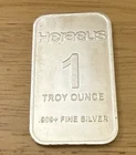 HERAEUS 1 OZ 0.999+ FINE SILVER BAR