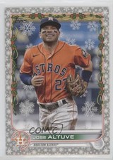 2022 Topps Holiday Mega Box Metallic Jose Altuve #HW34 00gy