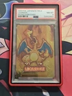 POKEMON 1999 MEIJI PROMO LIZARDON CHARIZARD EMBOSSED PSA 8 With Guard
