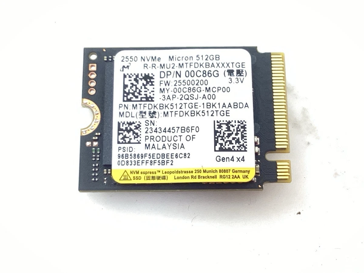 25+ Micron 512 GB Solid State Drives for sale | Updated Sep 2026