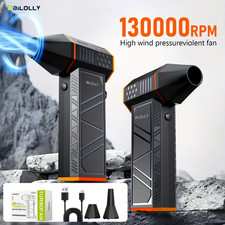 Compressed Air Duster 130000rpm Electric Air Blower Rechargeable Keyboard Cleane