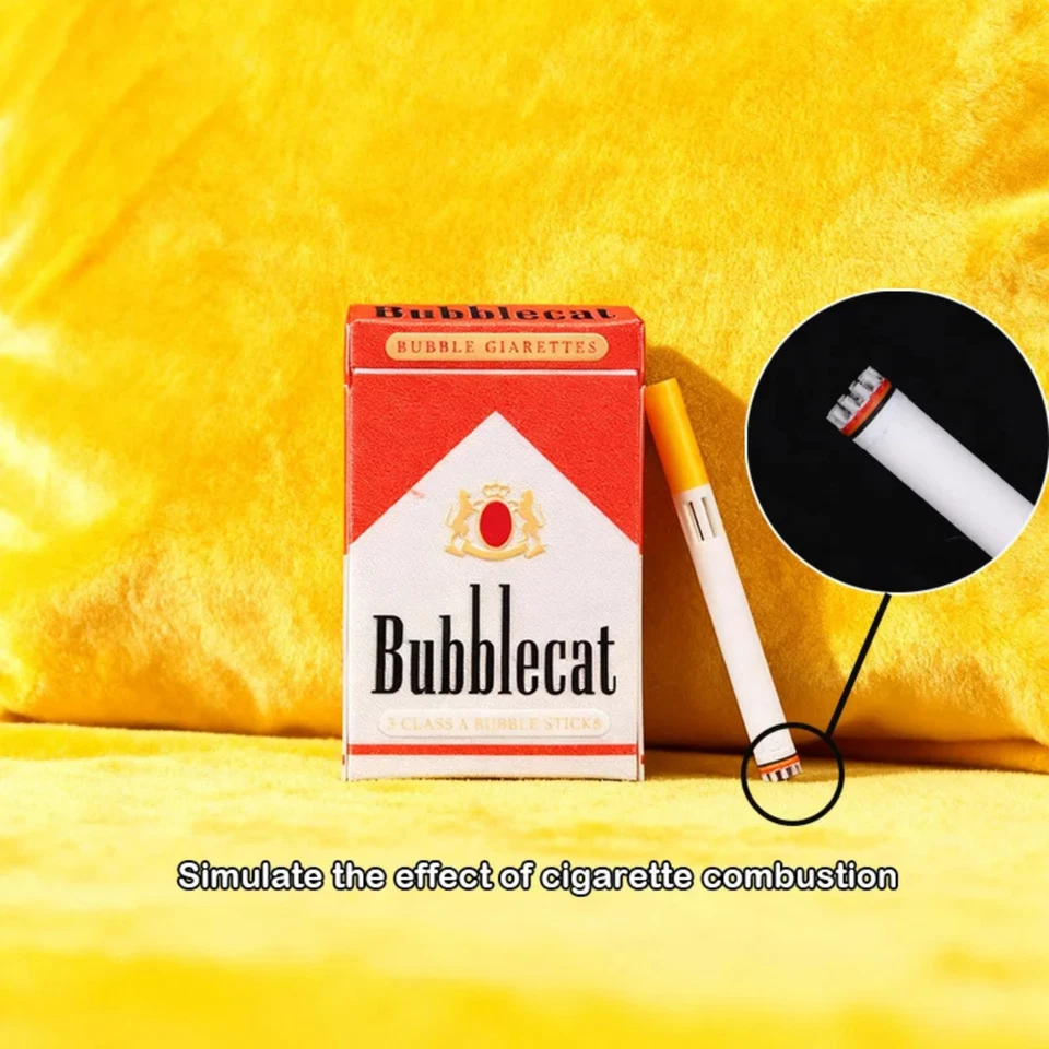 Bubble Cigarette Stress Relief Toy  Fun Fake Cigarette Mini Bubble Blower - Image 2 of 4