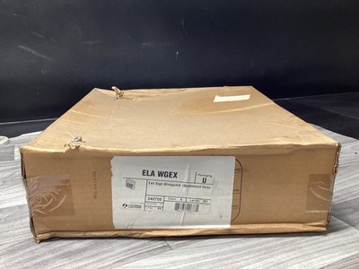 NEW LITHONIA ELA WGEX EXIT SIGN WIREGUARD BACKMOUNT #103C137PR4