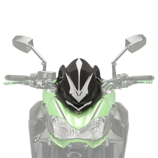 Puig Sport Windschild Deflektor Dunkel Rauch FüR Kawasaki Z 900 2017 - 2019-image