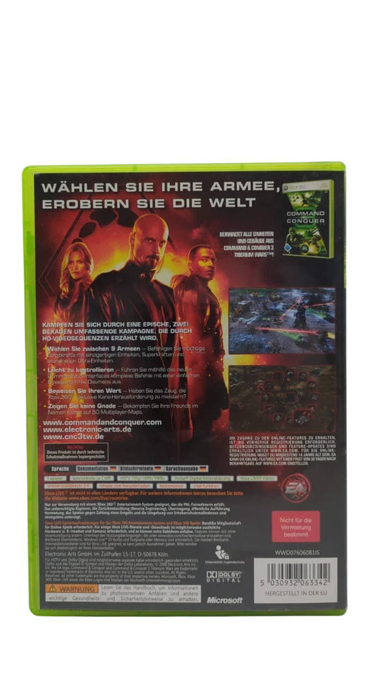 Command & Conquer 3: Kanes Rache Xbox 360 Spiel - guter Zustand!  - Bild 3 von 3