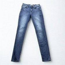 KanCan Womens Jeans Size 27 High Rise Skinny Stretch Blue Denim