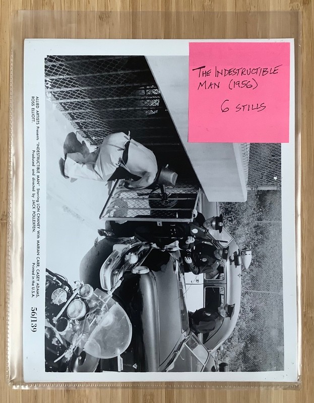 6 Indestructible Man (1956) original movie still lot Casey Adams / Marian Carr