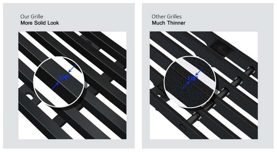 Inserto de rejilla de billet negro superior principal de acero inoxidable para Volvo S60 2001-2004 Foto 4 de 4