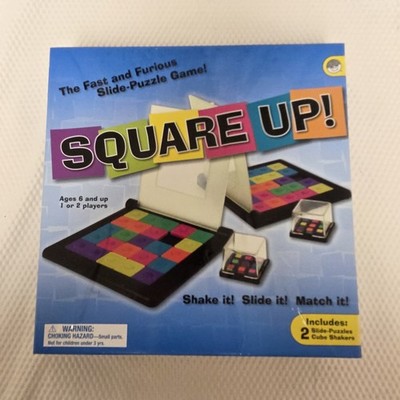 SQUARE UP! Board Game - MindWare Fast & Furious Slide Puzzle Pattern Challenge