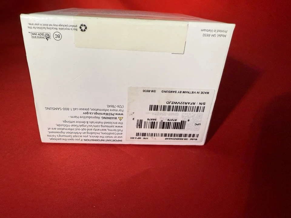 Samsung Galaxy Watch Active 2 SM-R830 40mm Aluminum Case with Sport Band... - Image 3 of 3