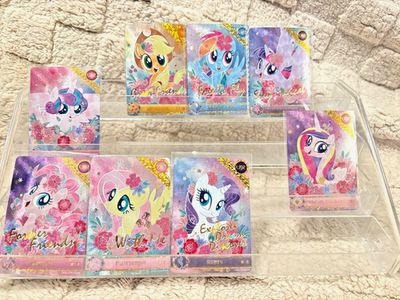 My Little Pony Kayou Rainbow Series 4 USR Card Flower Pony (CH04