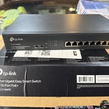 TP-LINK TL-SG1008PE 8-Port Gigabit Desktop Sw...