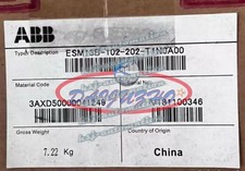 ONE NEW ABB SERVO MOTOR ESM13B-102-202-T1N0A00