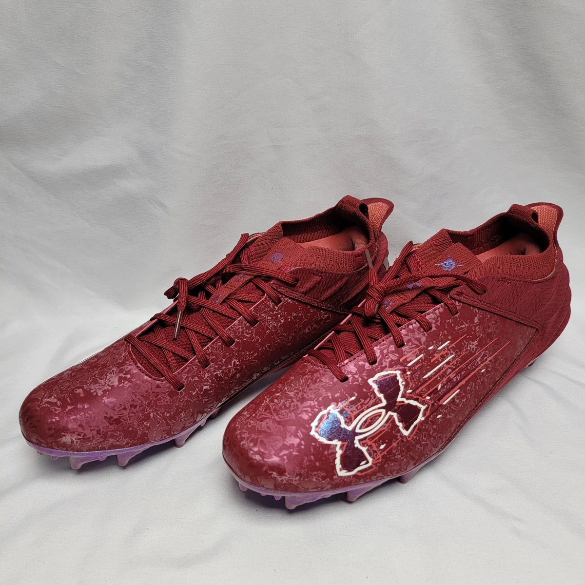 Under Armour Blur Smoke 2.0 MC Football Cleats Men 14 Red Under Armour Blur Smoke 2.0 MC Men main image 3