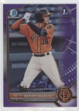 2022 Bowman Chrome Prospects Purple Refractor /250 Adrian Sugastey #BCP-19 0jv9