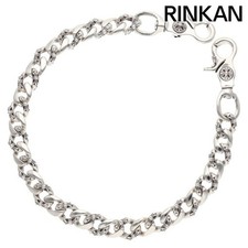 Chrome Hearts Fancy Long-2 2 Clip Long Silver Wallet Chain Men 12 28-1 6 Used 05