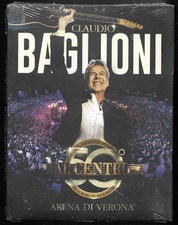 CLAUDIO BAGLIONI  50° AL CENTRO ARENA DI VERONA - 2  DVD MONDADORI SIGILLATO!!!