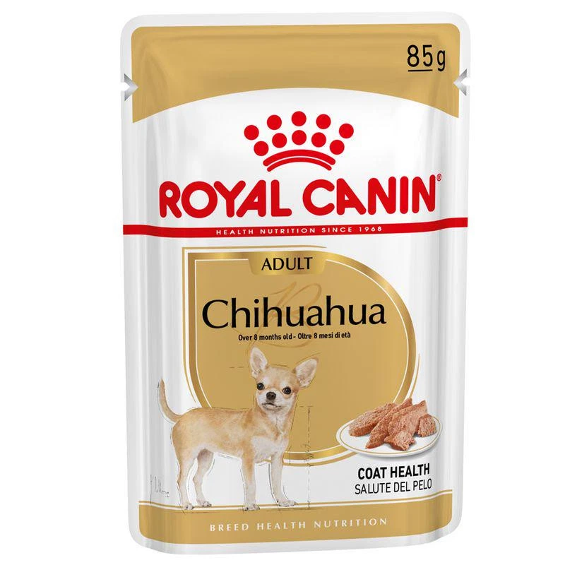 Royal Canin Chihuahua Loaf Healthy Digestion Adult Wet Dog Food *12 x 85g* PACK
Opens in a new windo