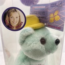 SEALED BRITNEY SPEARS Green BEAR LIMITED EDITION Minor Cellophane Imperfections