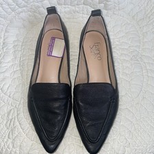 Franco Sarto Women s Size 6 Pointed Toe Leather Loafers Flats