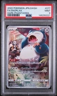 2022 POKEMON JAPANESE SWORD & SHIELD DARK PHANTASMA #077 FULL ART/SNORLAX PSA 9