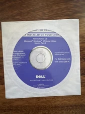 Dell Windows XP Home Edition With SP2 Service Pack 2 Reinstallation CD Only