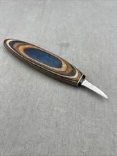 Helvie Oval Detail Wood Carving Knife 1.25" Blade RARE