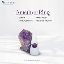 Amethyst Gemstone Ring