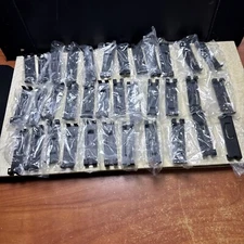 Slatwall Utility Notch Hook, Picture Hanger for Slatwall & Slat Grid, Black