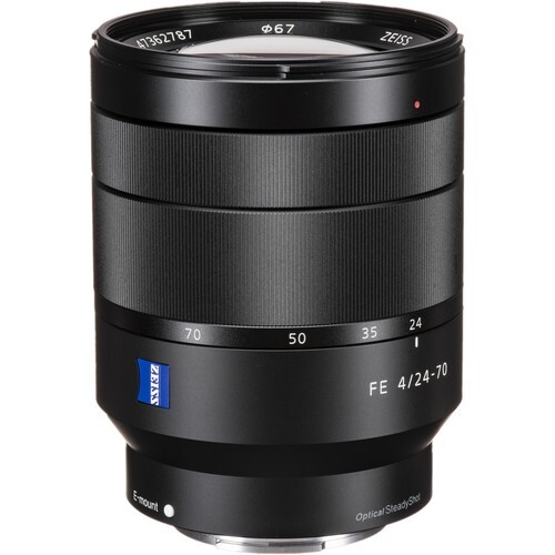 Lente Sony Vario-Tessar T* FE 24-70mm f/4 OSS, Flash + Filtros 256GB Tarjeta PRO Kit - Imagen 2 de 7