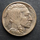 1936 *D* BUFFALO NICKEL **NICE COIN!** FREE SHIPPING! M7635