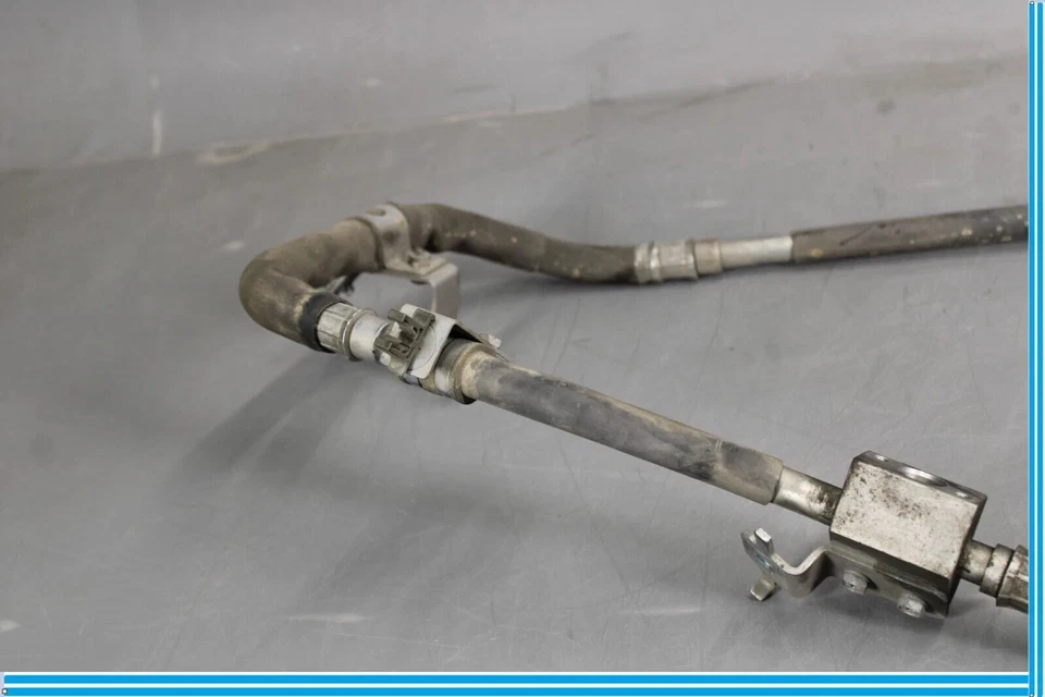 11-17 Infiniti QX56 QX80 trasero derecho lado pasajero amortiguador hidráulico línea de aceite OEM Foto 4 de 4