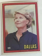 Dallas Tv Show Trading Card #56 Ellie Ewing Barbara Bel Geddes