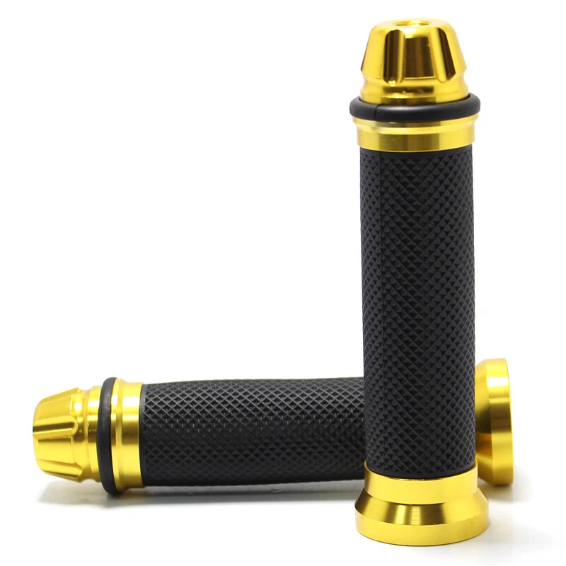 Empuñaduras de goma de gel para moto 7/8" 22 mm para Kawasaki ZZR600 ZZR1200 Z1000 Foto 4 de 4