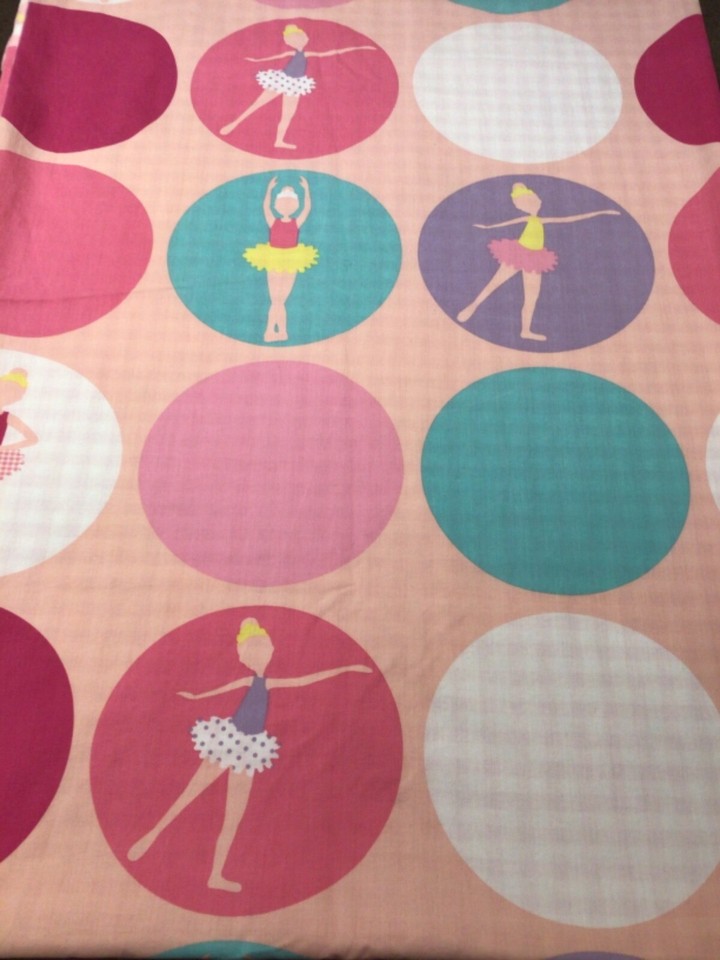 Single Duvet Cover & Pillowcase From Mothercare. Ballerina Pattern eBay