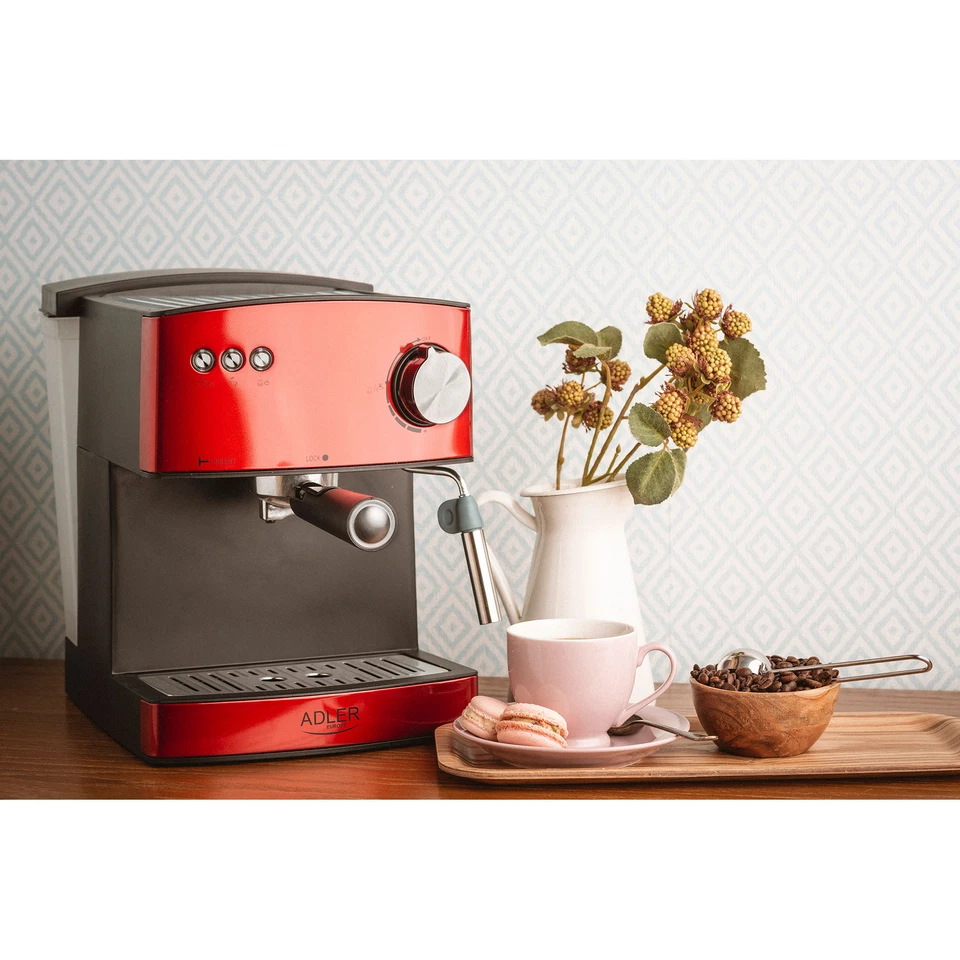 Cafetera Expresso Automática 15 Bares, 1,6 L, Espumador de Leche, Calienta Tazas - Imagen 2 de 4