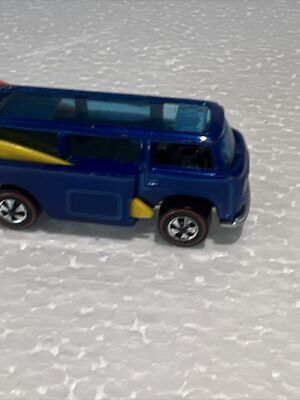 Hot Wheels ビーチボム　香港　レア Hot Wheels Redline Volkswagen Beach Bomb VW 1969 Blue Made In Hong
