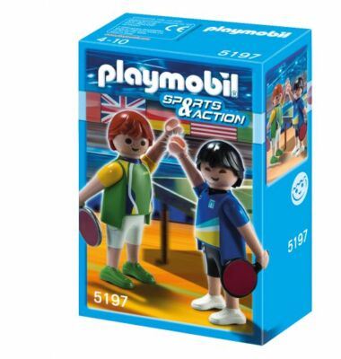 Playmobil 5197 Sports & Action Olympic - 2 Table Tennis Players   New