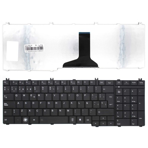 Tastiera QWERTY Nuova Per Toshiba Satellite L650, C650, L670 E Modelli Simili - Nero