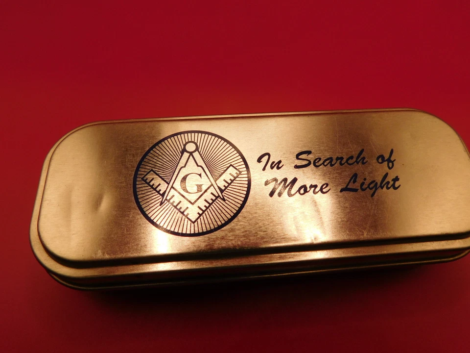 2019 Case Natural Bone Masonic Mini Trapper Knife 2 Blade NMIB 6207SS - Image 2 of 4